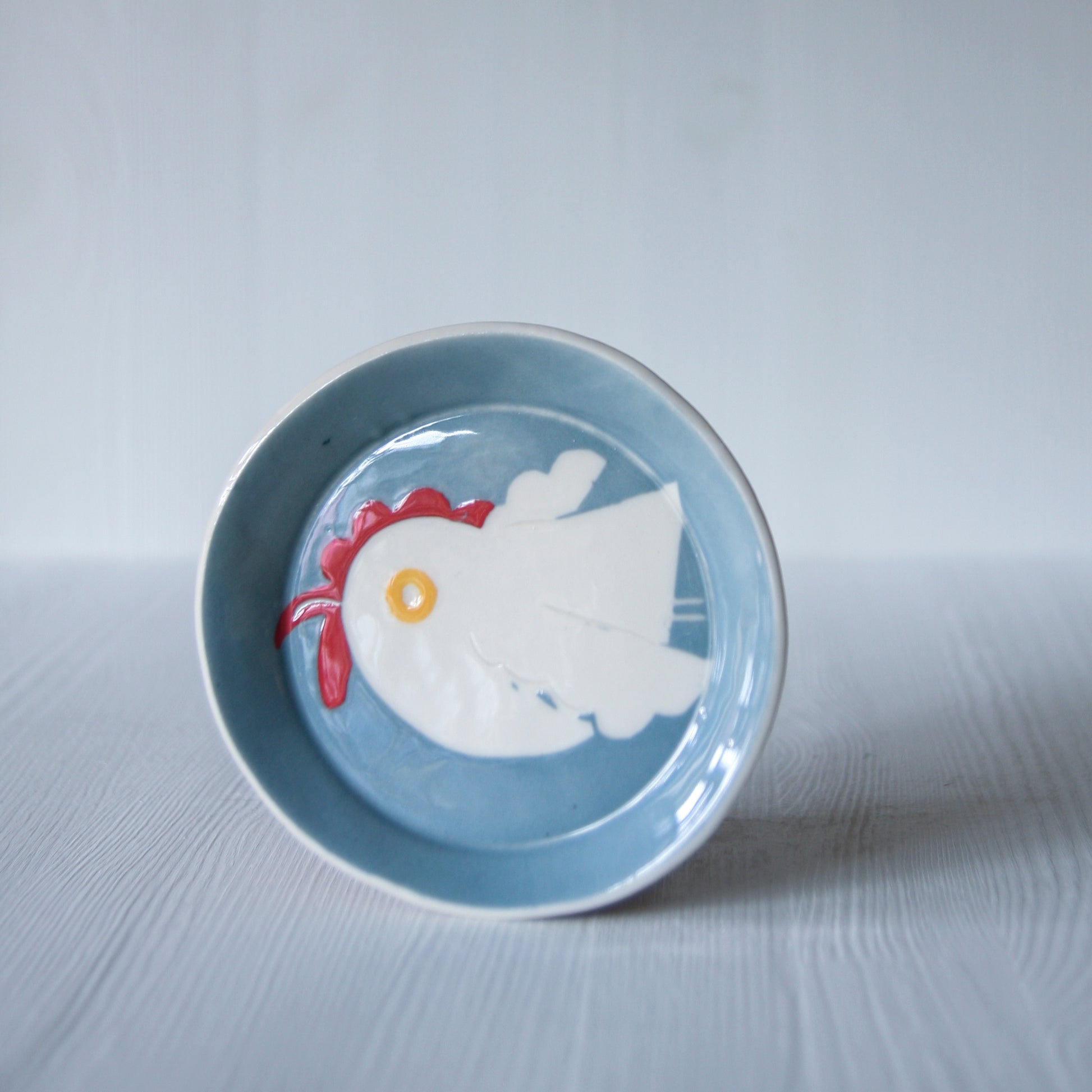 The Flying Hen, tiny plate