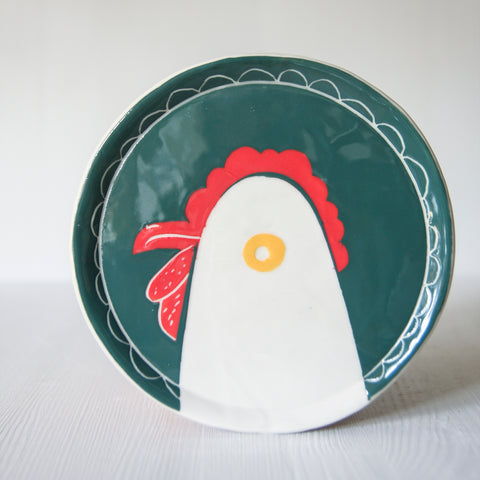 The Portrait of a Hen, Small Plate