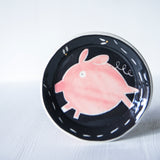 The Leaping Pig, tiny plate