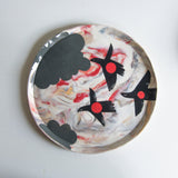 Thunderbirds - black and red plate and bowl